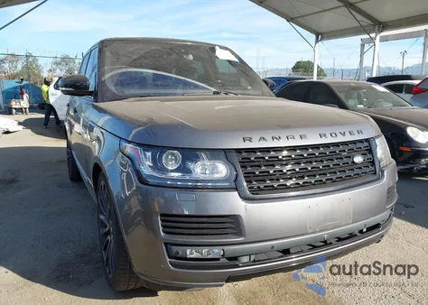 2016 Land Rover Range Rover 5.0L V8 Supercharged z USA, uszkodzony, nr VIN SALGS2EF7GA250785